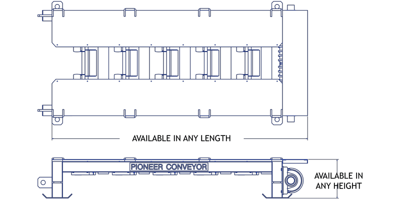 Tail Piece Pioneer Conveyor Tail Piece