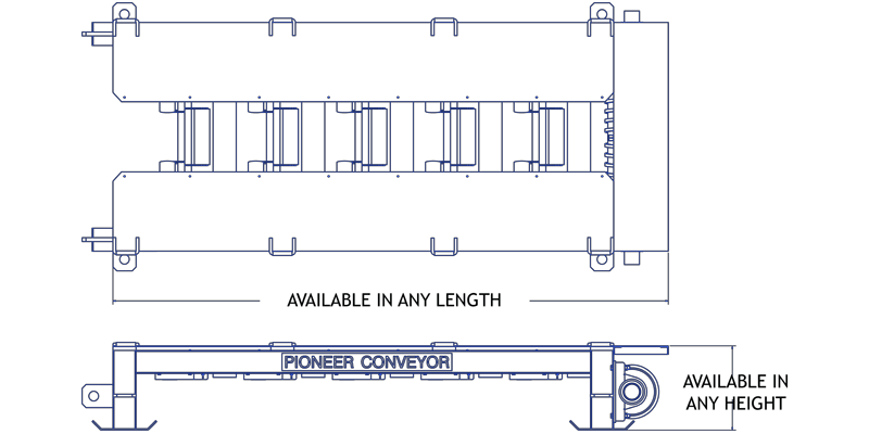 Pioneer Conveyor Tail Piece