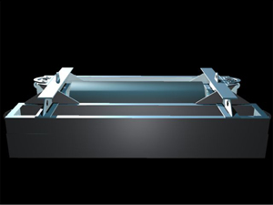 Pioneer Conveyor - Takeup Prototype Front View Pioneer Conveyor - Takeup